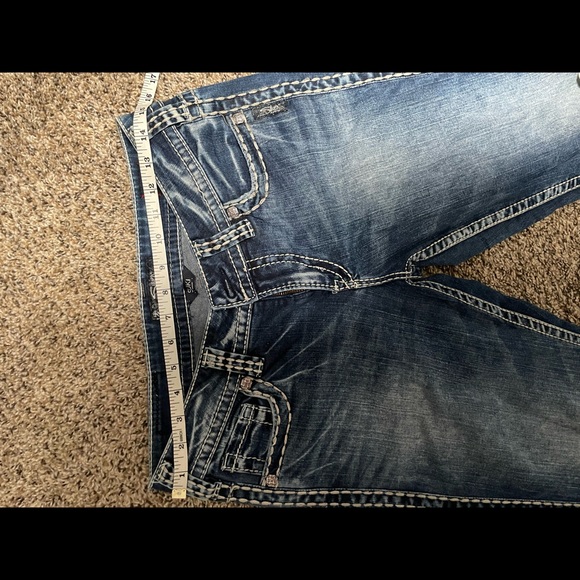 Silver Suki Capris size 29 - Picture 5 of 7